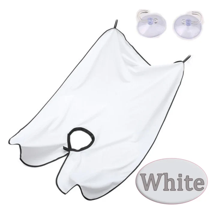 Male Shaving Apron Beard Catcher Care Apron for Shaved Apron Hair Shaving Cloth with Suction Cup Man Clean Apron - Image 8
