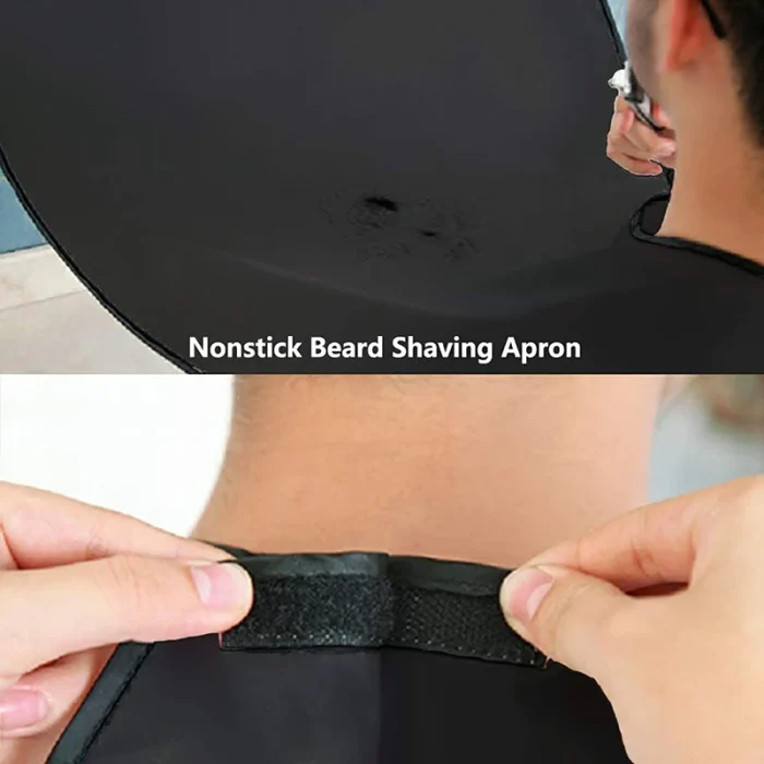 Male Shaving Apron Beard Catcher Care Apron for Shaved Apron Hair Shaving Cloth with Suction Cup Man Clean Apron - Image 4