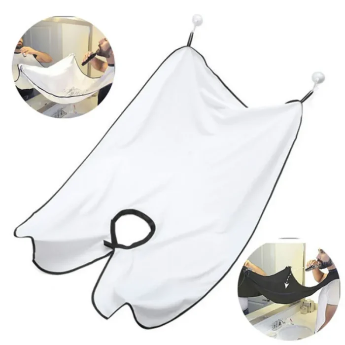 Male Shaving Apron Beard Catcher Care Apron for Shaved Apron Hair Shaving Cloth with Suction Cup Man Clean Apron - Image 6