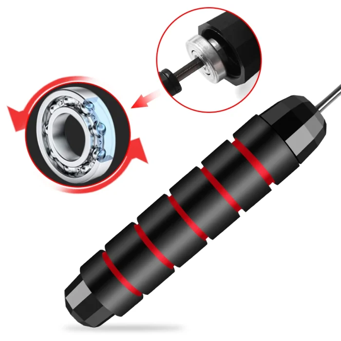 Adjustable Rapid Speed Jump Rope Steel Wire Skipping Rope Exercise Jumping Rope Fitness Workout Training Home Sport Equipment - Image 14