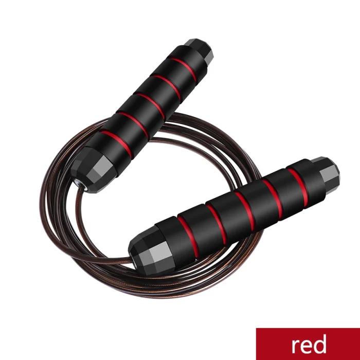 Adjustable Rapid Speed Jump Rope Steel Wire Skipping Rope Exercise Jumping Rope Fitness Workout Training Home Sport Equipment - Image 9