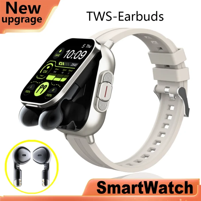 GPS Smart Watch TWS 2-in-1 Headset Bluetooth Call Heart Rate Blood Pressure Health Monitoring Headphones Play Music Smartwatch - Image 7