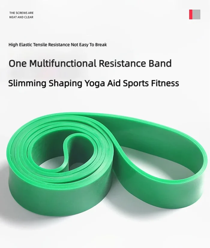 1/5Pcs Tpe Elastic Band Resistance Strength Training Sports Fitness Latex Pull-Up Ension Thick Circle Yoga Multi-Functional Hip - Image 16