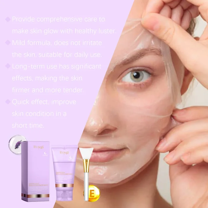 Collagen Overnight Wrapping Mask Fade Fine Lines Firming Deep Hydrating Replenishment Shrink Pores Brightening Korean Skin Care - Image 18