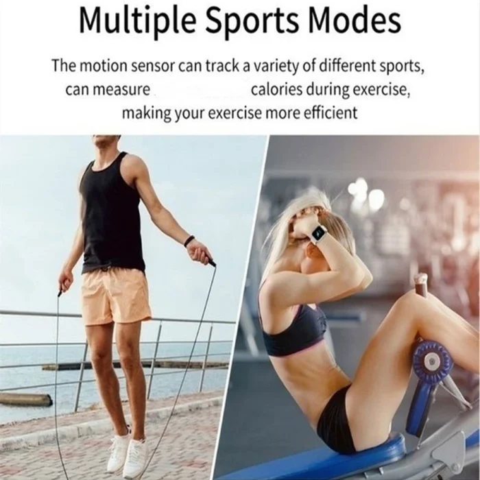Smart Watches Weather Music Player Message Heart Rate Monitor Fitness Bracelet Men Gift Woman Smartwatch For IOS Android D13 116 - Image 20