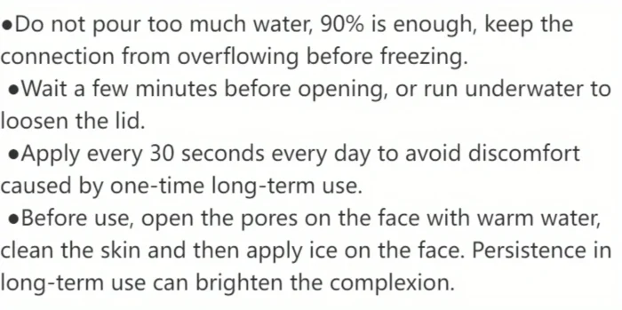 Ice Facial Roller Skin Care Beauty Lifting Contouring Tools Ice Cube Trays Ice Globe Balls Face Massager Skin Care Tool - Image 42
