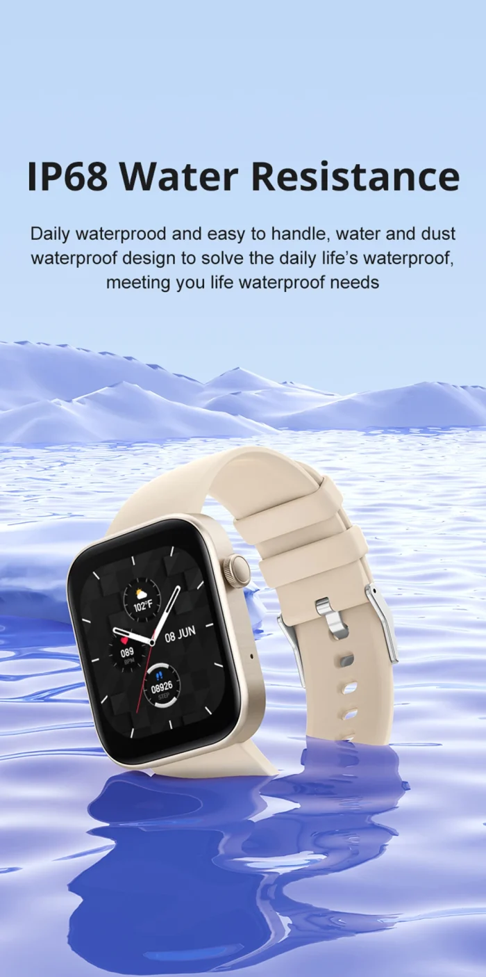 COLMI P71 Voice Calling Smartwatch Men Health Monitoring IP68 Waterproof Smart Notifications Voice Assistant Smart Watch Women - Image 19