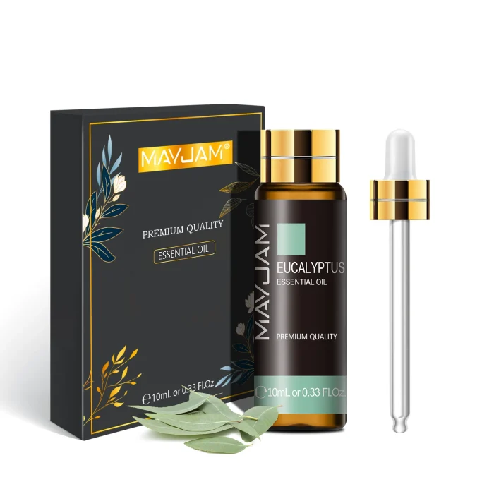 MAYJAM 10ml Pure Essential Oil Lavender Eucalyptus Vanilla Sandalwood Jasmine Bergamot Lemongrass Cinnamon Grapefruit 1pc - Image 14