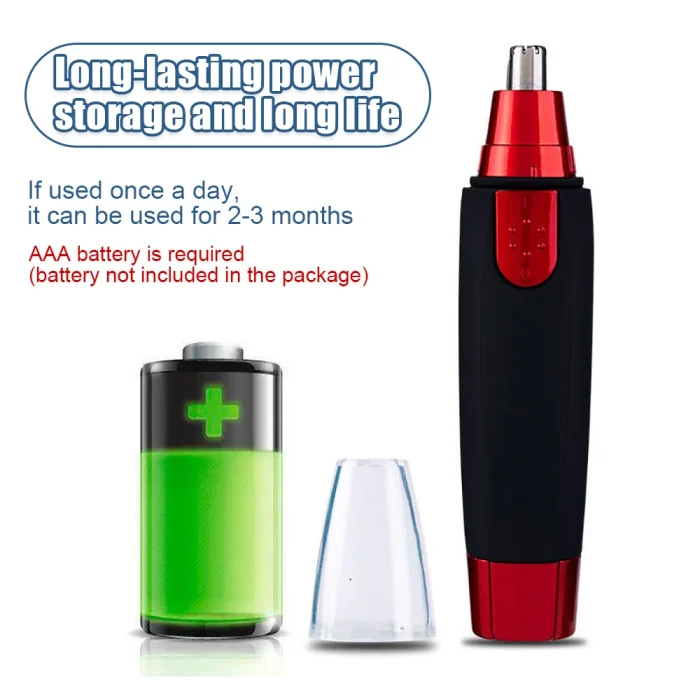 Electric Nose Hair Trimmer Ear Face Eyebrow Hair Clean Trimmer House Home Men Women Nose Hair Nose Remover Face Care Kit Tools - Image 16