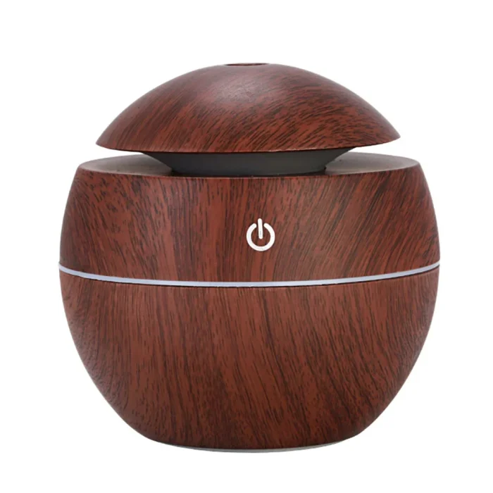 USB Ultrasonic Cool Mist Sprayer Essential Oil Fragrance Mini Home Wood Grain Air Humidifier Electric Air Aroma Diffuser Purifie - Image 8