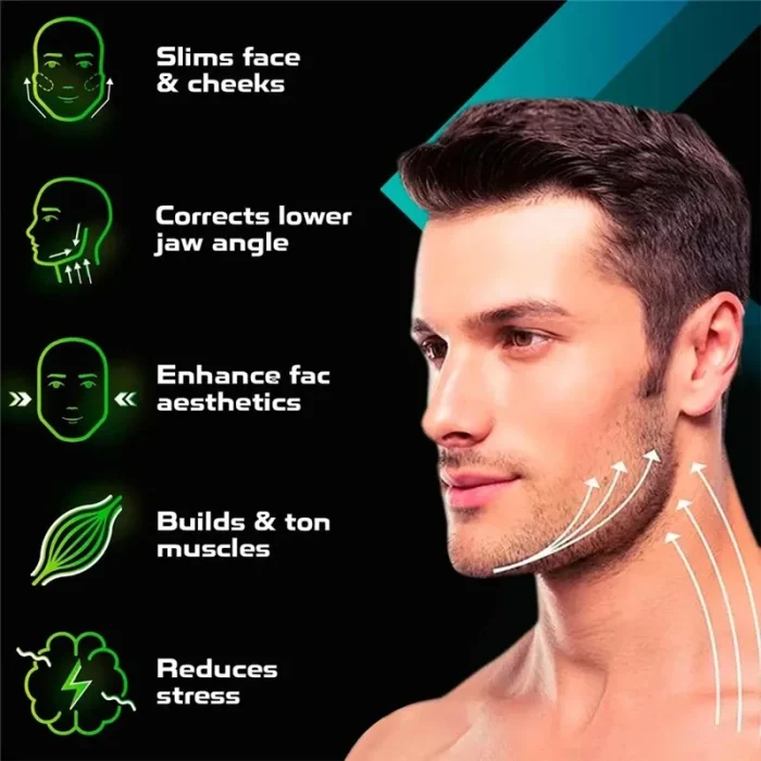 U Shape Jaw Exerciser New Facial Mouth Jawline Face Fitness Muscle Chew Ball Bite Breaker Training Equipment - Image 13