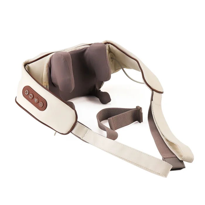 20W Wireless Trapezius Massager Neck And Shoulder Kneading Massager Neck And Back Massager Shawl Neck Cervical masajeador - Image 44