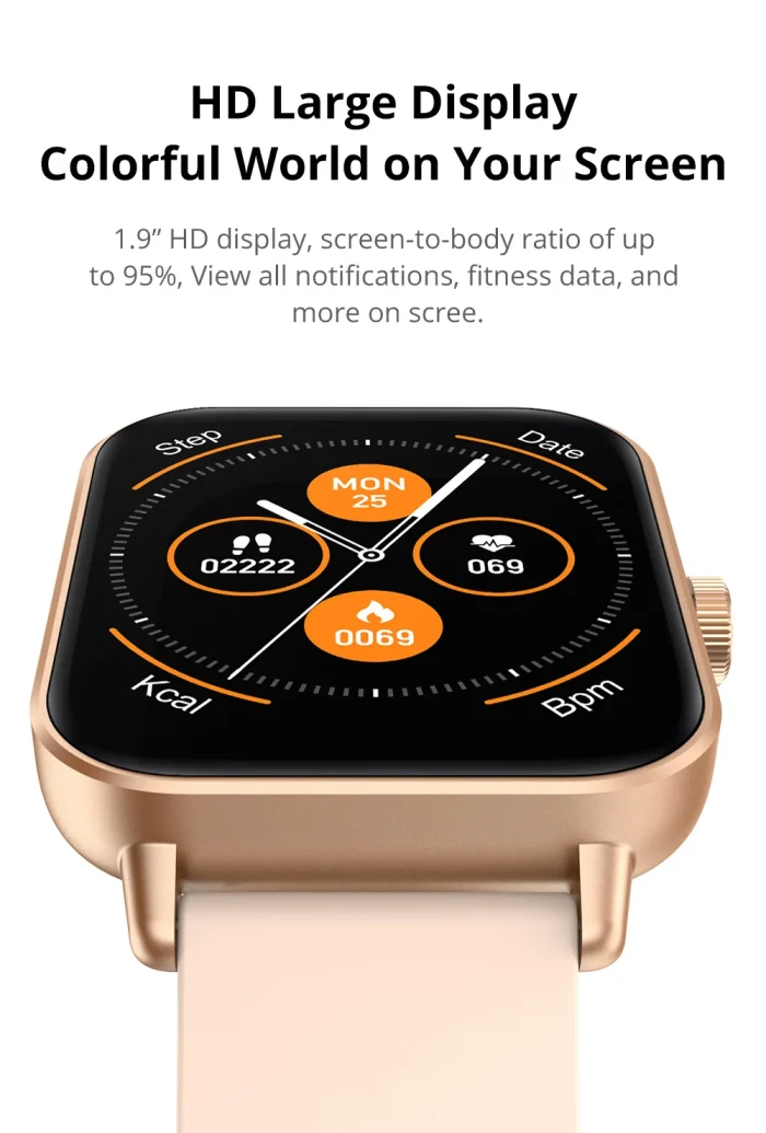 COLMI Voice Calling Smartwatch Men 24H Health Monitor 100+ Sports Modes, Bluetooth Smart Watch Women 1.9 inch Display - Image 13