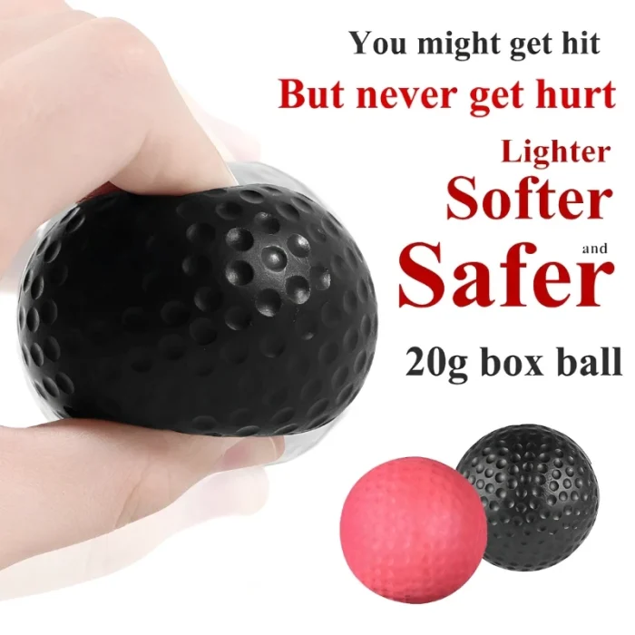 1Pcs MMA Boxing Speed Ball Head-Mounted Pu Punch Sanda Training Hand Eye Reaction Home Sandbag Fitness Equipment Gym Muay Thai - Image 4