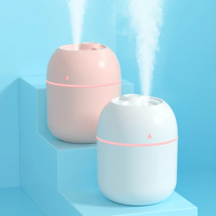Portable USB Ultrasonic Air Mini Humidifier Essential Oil Diffuser Car Purifier Aroma Anion Mist Maker with LED Lamp Lighting - Image 4