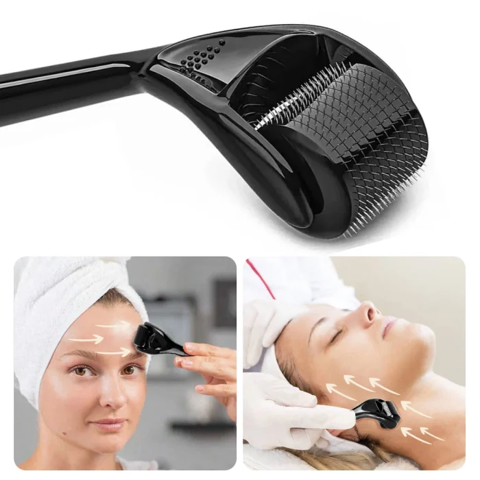 540 Derma Roller Skin Care Micro Needle Dermaroller Professional Derma Roller For Hair Growth Beard Growth Facial Beauty Roller - Image 5