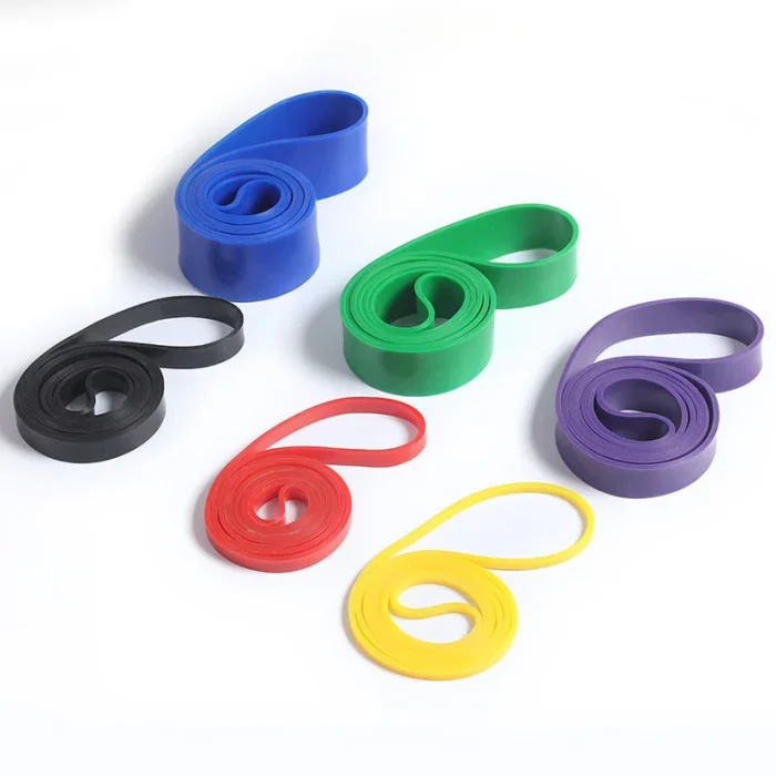 1/5Pcs Tpe Elastic Band Resistance Strength Training Sports Fitness Latex Pull-Up Ension Thick Circle Yoga Multi-Functional Hip - Image 19