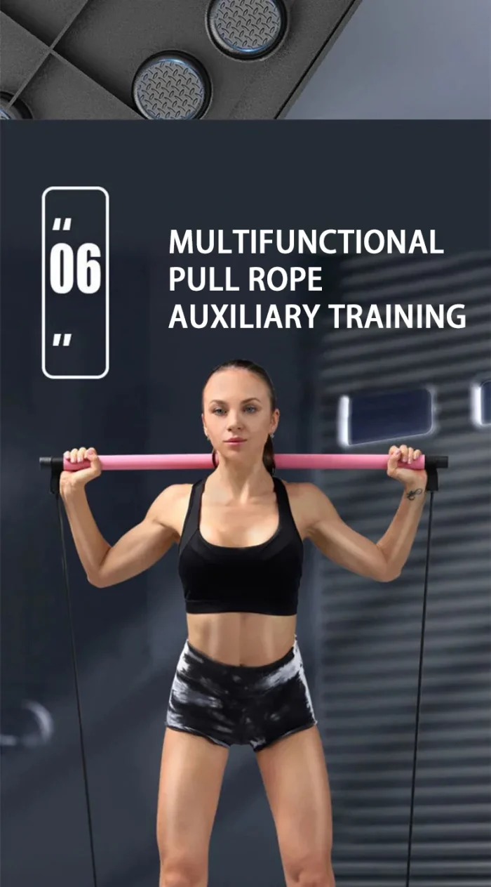 Portable Multifunctional Push-up Board Set With Handles Foldable Fitness Equipment For Chest Abdomen Arms And Back Training - Image 20