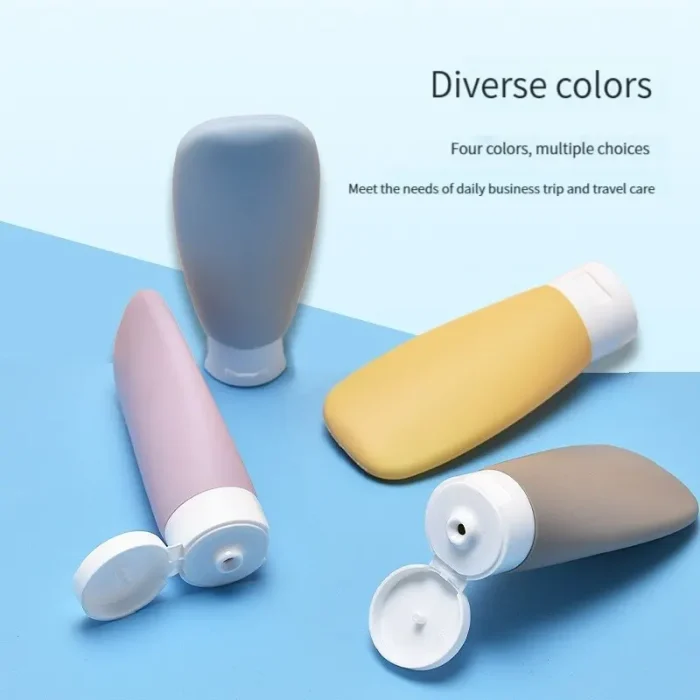 Morandi Tube Squeeze Bottle Portable Skin Care Products Dispensing Ottle Lotion Hand Cream Body Wash Travel Set Fill Empty - Image 3