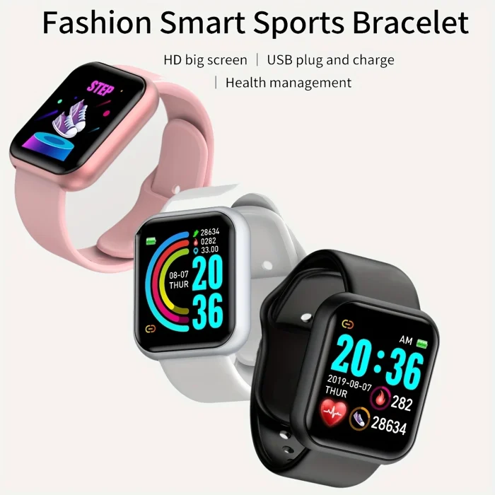 Smart Watches Weather Music Player Message Heart Rate Monitor Fitness Bracelet Men Gift Woman Smartwatch For IOS Android D13 116 - Image 21