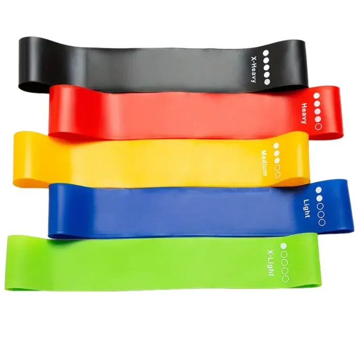 7Pcs Tpe Resistance Bands Fitness Set Rubber Loop Strength Training Workout Expander Yoga Gym Equipment Elastic Portable Pilates - Image 6