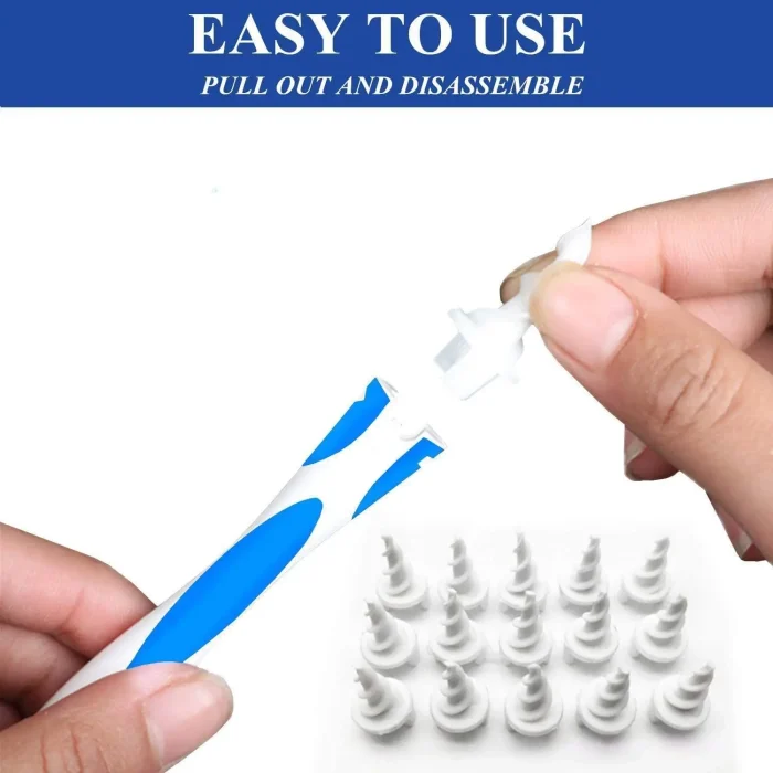 2022 Hot New Arrival Spiral Ear Cleaner Silicon Spoon Set Soft for Personal Wax Remover Cleaning Beauty Health Care Scoop Tools - Image 13