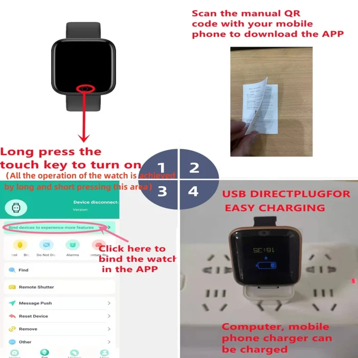 Smart Watches Weather Music Player Message Heart Rate Monitor Fitness Bracelet Men Gift Woman Smartwatch For IOS Android D13 116 - Image 23