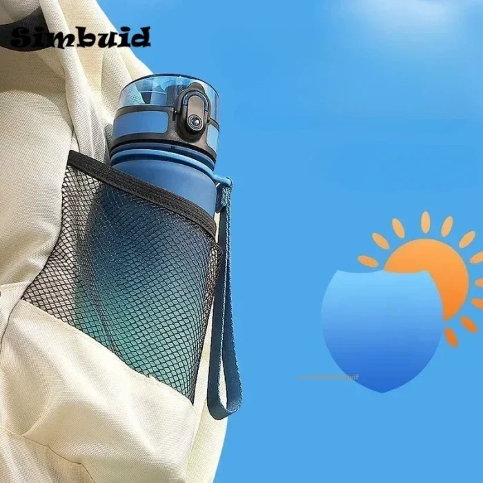 1 Liter Large Capacity Sports Water Bottle Leak Proof Colorful Plastic Cup Drinking Outdoor Travel Portable Gym Fitness Jugs - Image 6