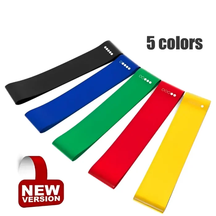 7Pcs Tpe Resistance Bands Fitness Set Rubber Loop Strength Training Workout Expander Yoga Gym Equipment Elastic Portable Pilates - Image 17