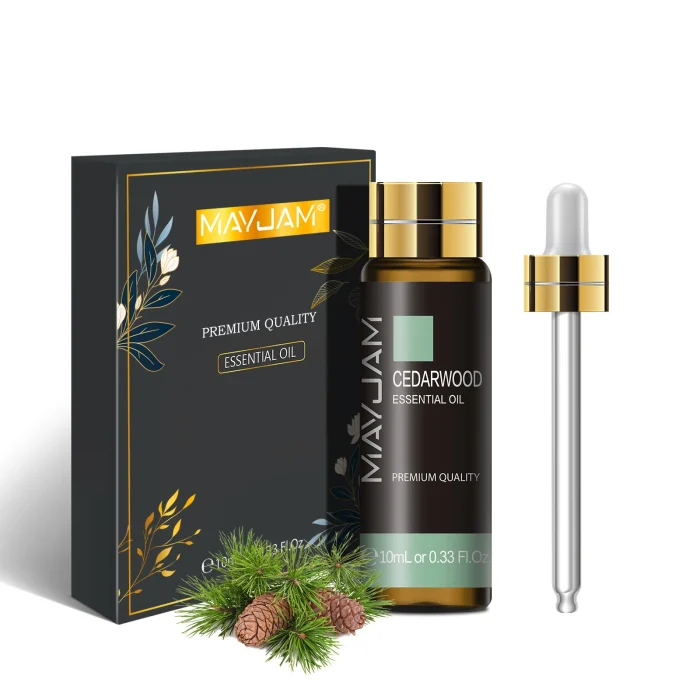 MAYJAM 10ml Pure Essential Oil Lavender Eucalyptus Vanilla Sandalwood Jasmine Bergamot Lemongrass Cinnamon Grapefruit 1pc - Image 10