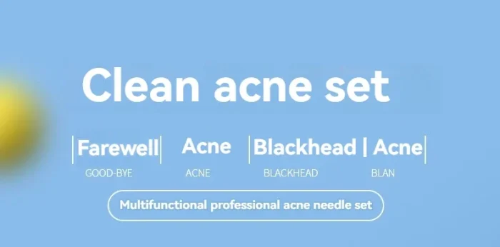 11Pcs Ingrown Hair Tweezers Acne Blackhead Removal Needles Black Dots Cleaner Pore Cleaner Deep Cleansing Face Skin Care Tools - Image 8