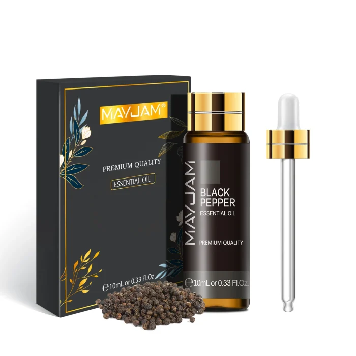 MAYJAM 10ml Pure Essential Oil Lavender Eucalyptus Vanilla Sandalwood Jasmine Bergamot Lemongrass Cinnamon Grapefruit 1pc - Image 26
