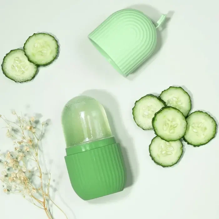 Silicone Skin Care Beauty Lifting Contouring Silicone Ice Cube Trays Ice Globe Ice Balls Face Massager Facial Roller Reduce Acne - Image 2