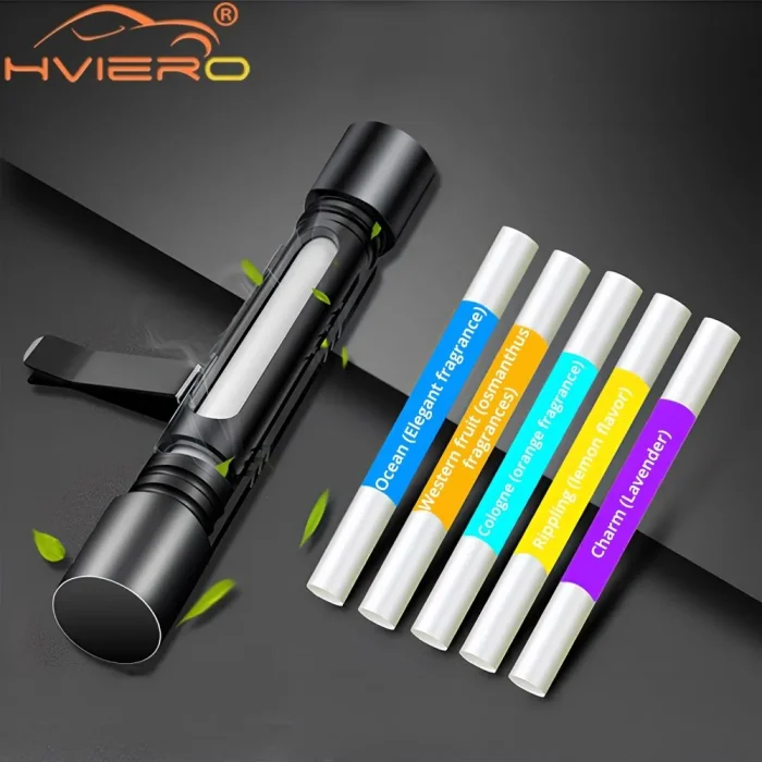 Car Air Freshener Smell Vent Perfume Flavoring Auto Interior Accessorie Custom Styling Remove Odors Aroma Multiple colors choice - Image 6