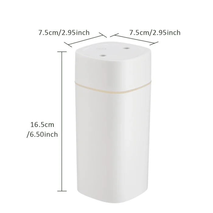 600ML Luminous Air Humidifier Double Spray Port Essential Oil Aromatherapy Humificador Cool Mist Maker Purify for Home Office - Image 10