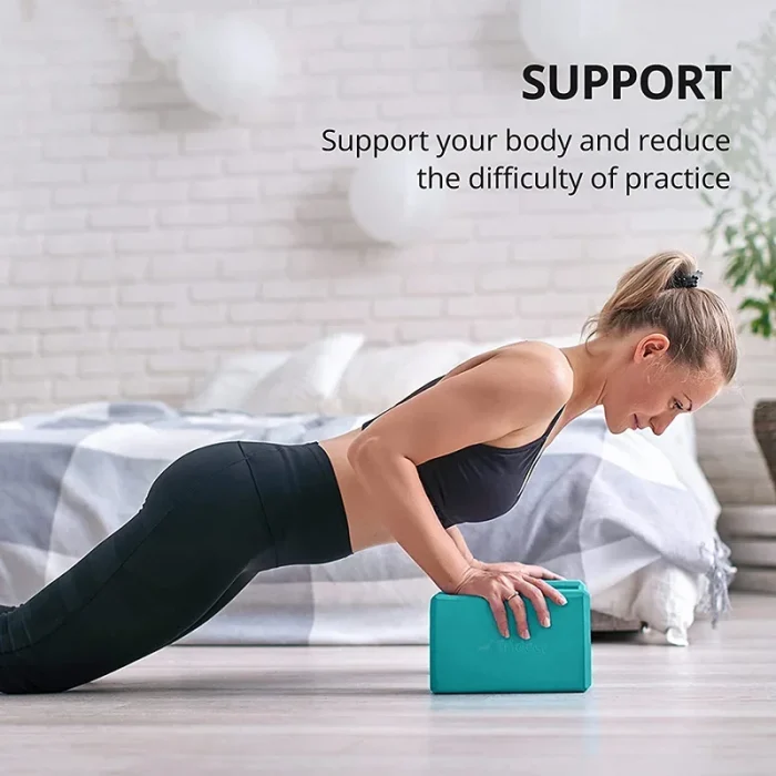 1PC Yoga Building Blocks Cubes Pilates Bricks Reinforcement Mats Sports Supplies Exercise Home Exercise Equipment Fitness Eva - Image 21