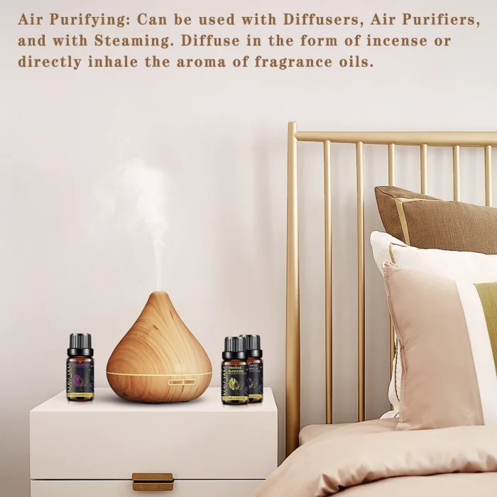 MAYJAM 10ml Fragrance Oil Sea Breeze White Musk Coconut Vanilla Bubble Gum Baby Powder Coffee Mandarin Aroma Oil For Humidifier - Image 24