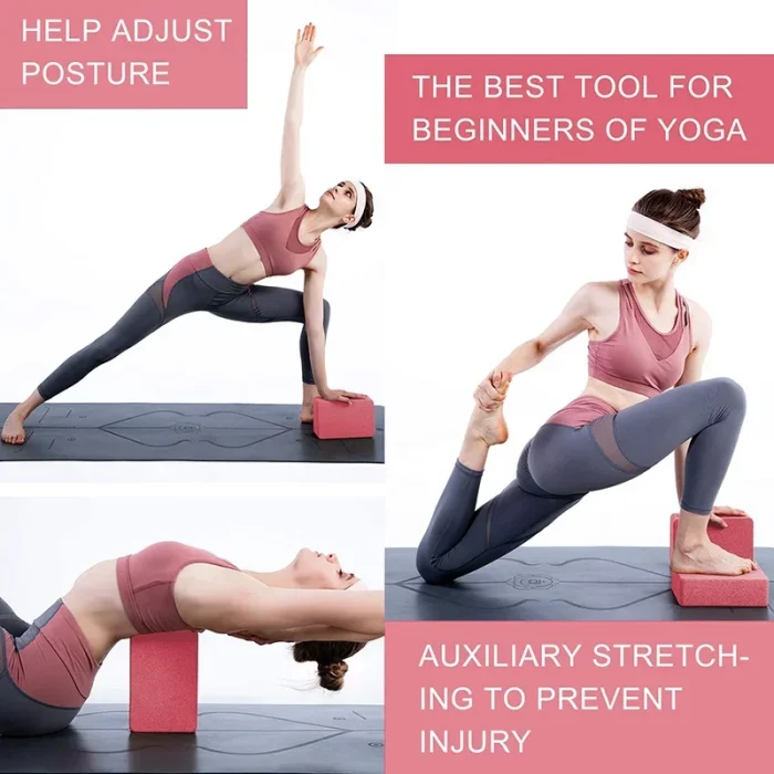 1PC Yoga Building Blocks Cubes Pilates Bricks Reinforcement Mats Sports Supplies Exercise Home Exercise Equipment Fitness Eva - Image 15