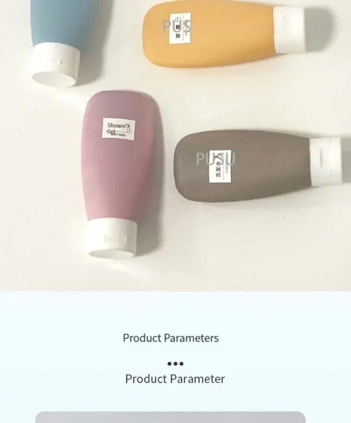 Morandi Tube Squeeze Bottle Portable Skin Care Products Dispensing Ottle Lotion Hand Cream Body Wash Travel Set Fill Empty - Image 11