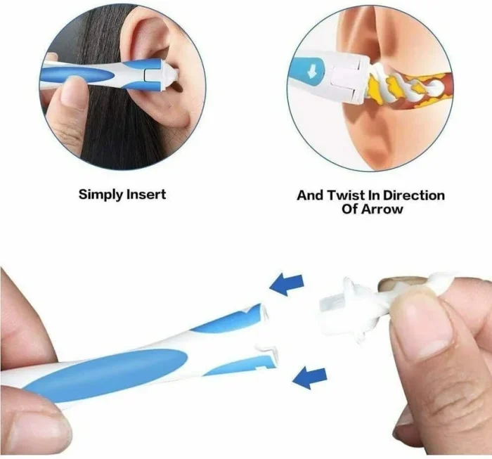 2022 Hot New Arrival Spiral Ear Cleaner Silicon Spoon Set Soft for Personal Wax Remover Cleaning Beauty Health Care Scoop Tools - Image 2