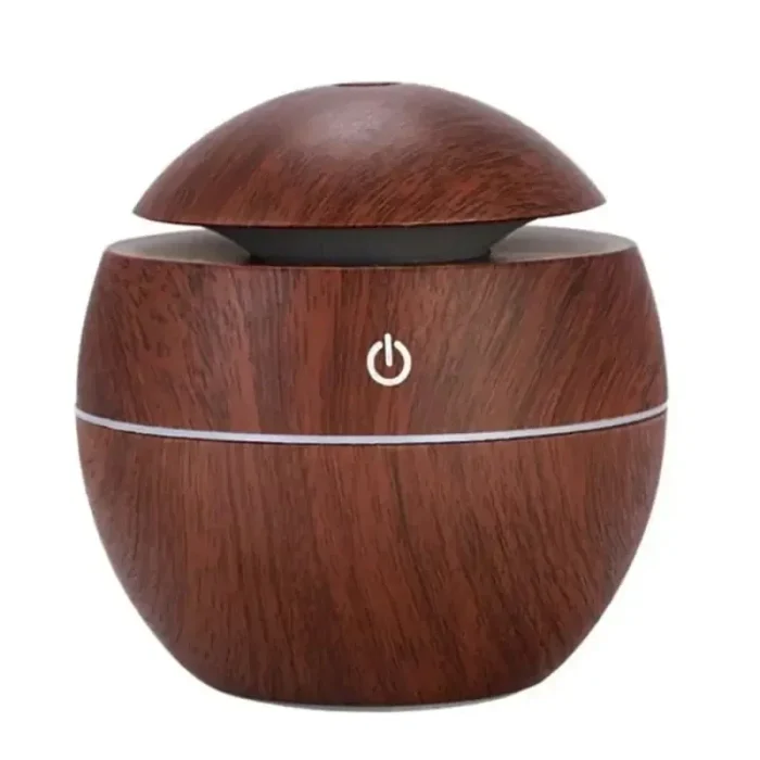 USB Ultrasonic Cool Mist Sprayer Essential Oil Fragrance Mini Home Wood Grain Air Humidifier Electric Air Aroma Diffuser Purifie - Image 7