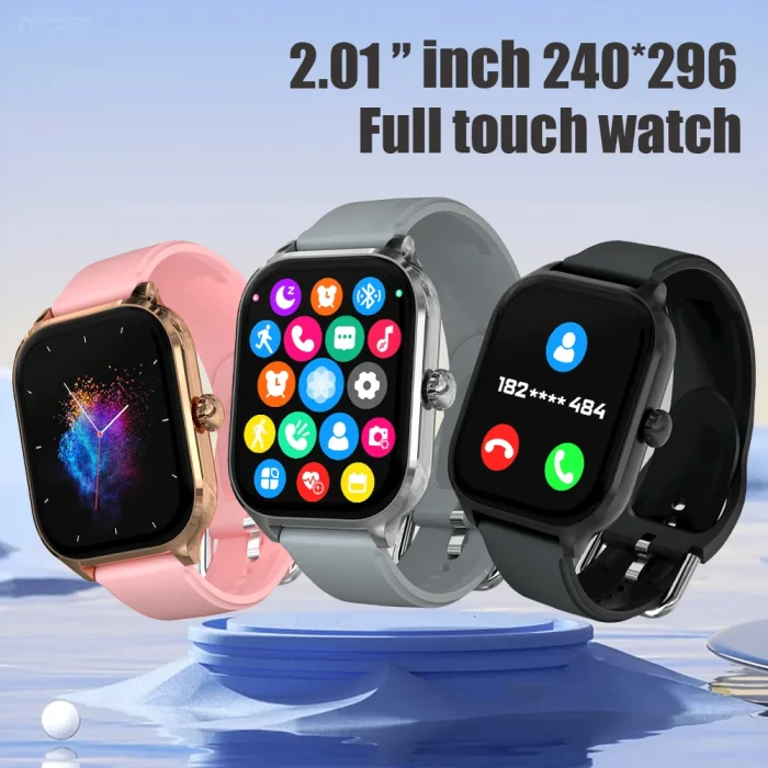 LAXASFIT 2024 New Fashion Smart Watch Heart Rate Monitor Sports Fitness Watch Waterproof Voice Call Smart Watch for Android IOS - Image 12