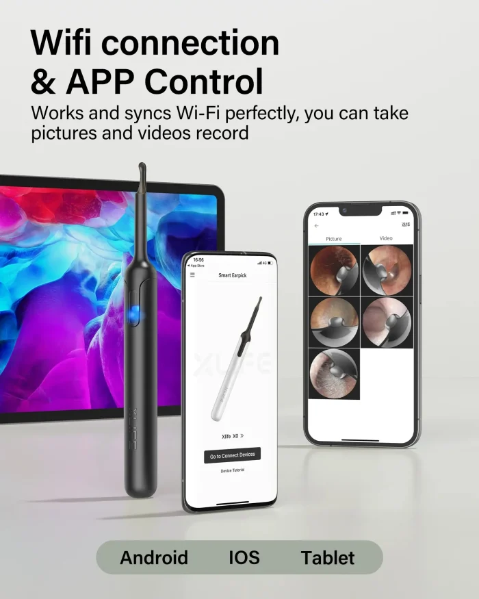 Bebird Xlife X0 Ear Cleaner Wax Remover Tool Smart Visual Stick Otoscope 1080P HD Earpick Endoscope Earring Personal Health Care - Image 2