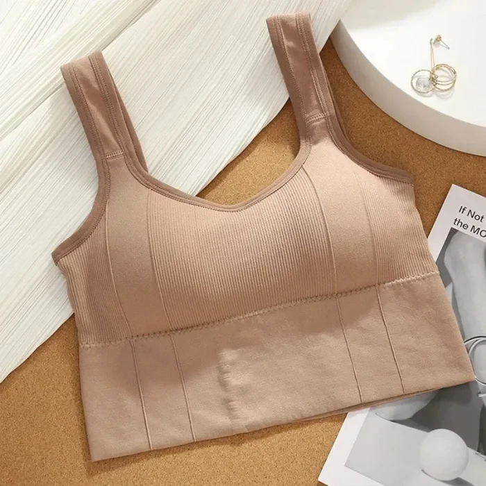 Breathable Sports Bra Anti-Sweat Fitness Top Women Seamless Yoga Bra Shockproof Crop Top Push Up Sport Bra Gym Workout Top - Image 13