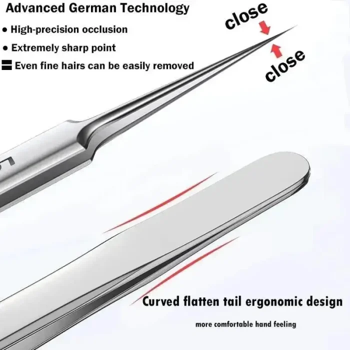 11Pcs Ingrown Hair Tweezers Acne Blackhead Removal Needles Black Dots Cleaner Pore Cleaner Deep Cleansing Face Skin Care Tools - Image 6