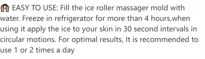 Ice Facial Roller Skin Care Beauty Lifting Contouring Tools Ice Cube Trays Ice Globe Balls Face Massager Skin Care Tool - Image 37