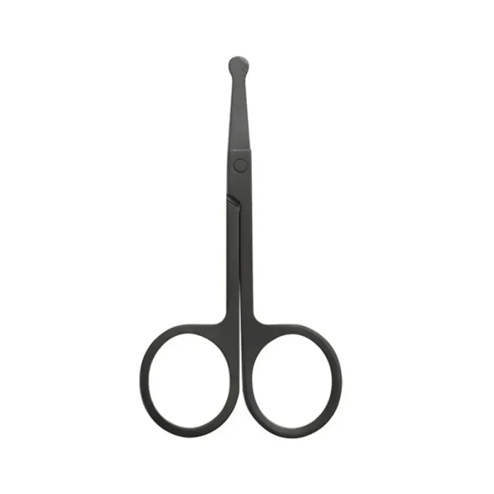 Nose Hair Shears For Personal Care Facial Hair Removal And Ear Nose Eyebrow Trimming Stainless Steel Fine - Image 4