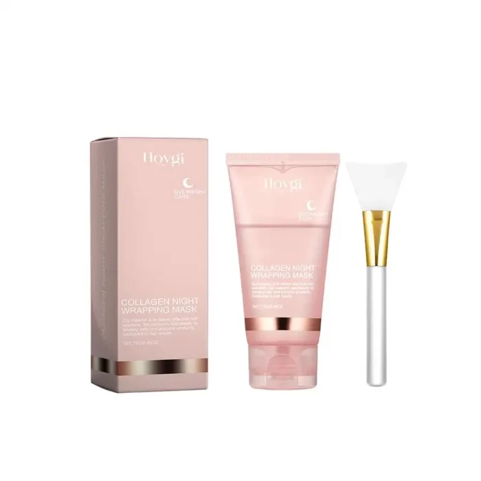 Collagen Tear-Off Mask Collagen Overnight Wrapping Mask Hydrating Moisturizing Hydrolyzed Collagen Mask Korean Skin Care - Image 8