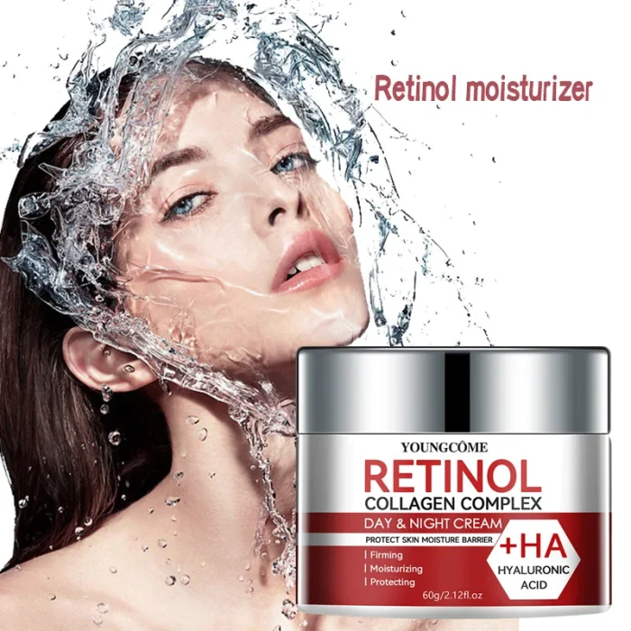 Retinol Collagen Facial Care Moisturizing Cream deeply nourishes  Suitable for dry and rough skin, Aging Face Cream Moisturizing - Image 14