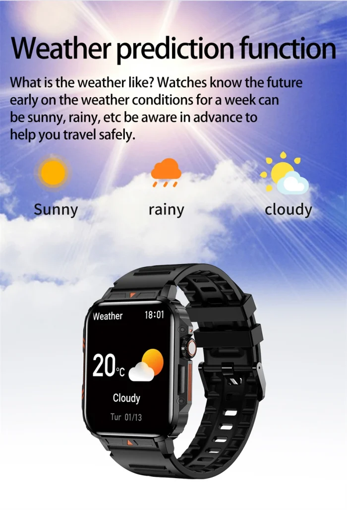 2024 New Smart Watch Men 1.95 Inches Bluetooth Call IP68 Waterproof Sport Mode Health monitoring Smartwatches For Huawei Xiaomi - Image 28